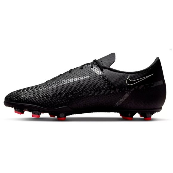 NIKE PHANTOM GT CLUB BLACK SOCCER CLEATS Men's Size 9 NEW - Picture 3 of 16